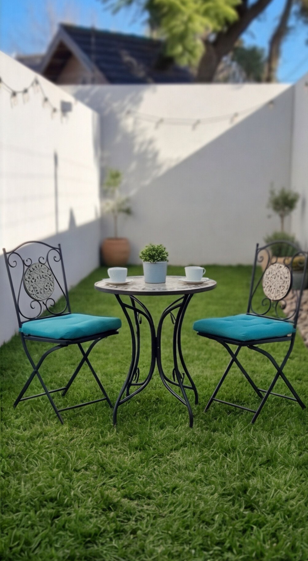 Patio de la unidad en planta baja